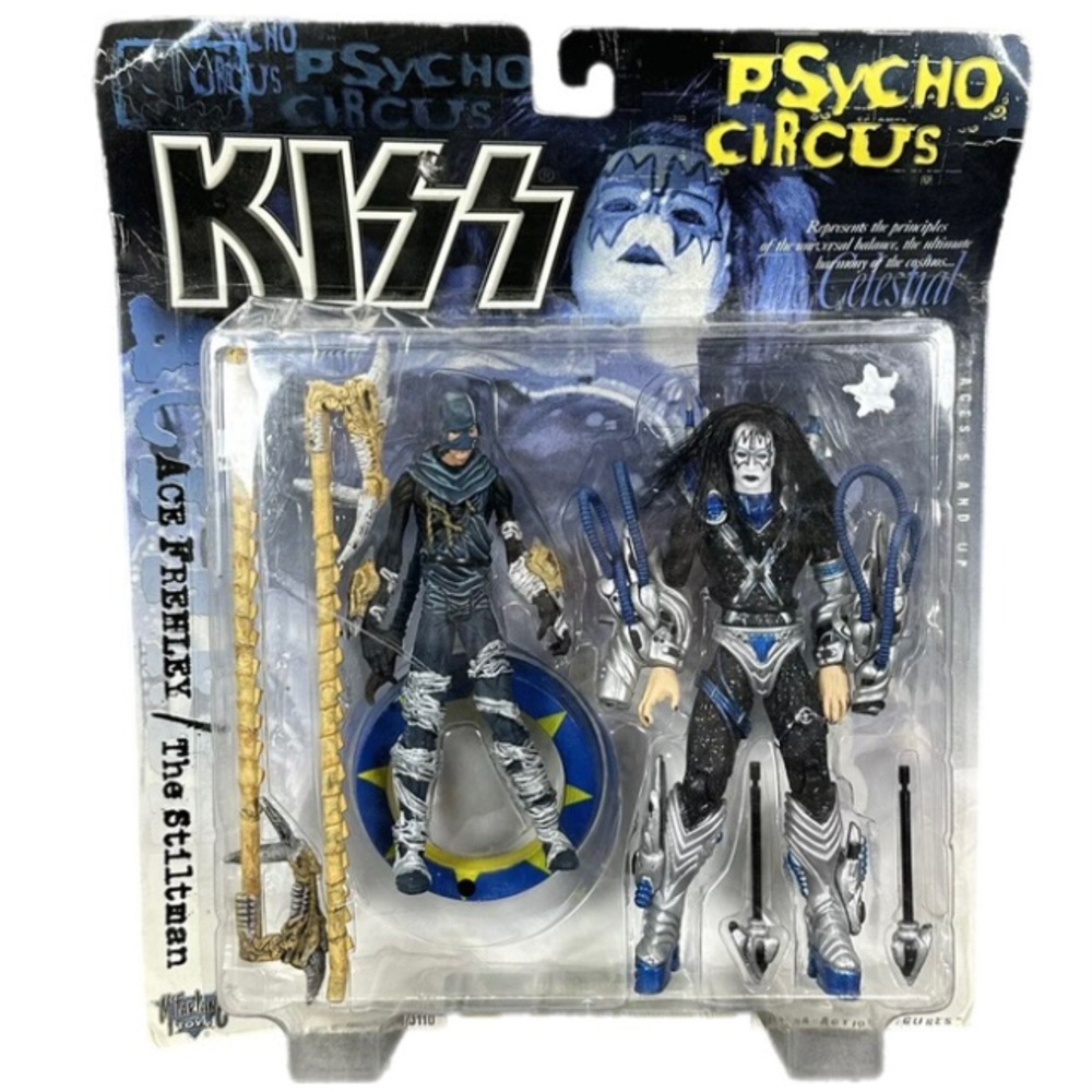 KISS Psycho Circus Ultra Action Figures Ace Frehley The Stiltman McFarlane Toys